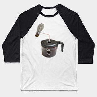 Coffee Pot with Straw: The Best Idea Ever Coffee Lovers Baseball T-Shirt